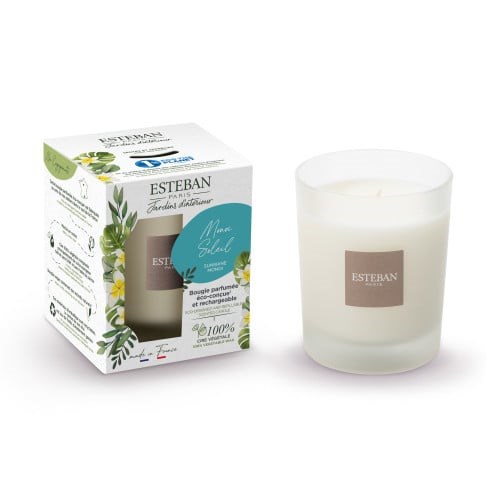 Esteban - Bougie parfumée 180g monoï soleil