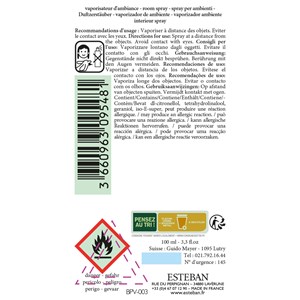 Concentré de parfum blanc coton