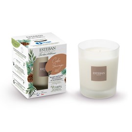 Bougie parfumée 180g cèdre sauvage