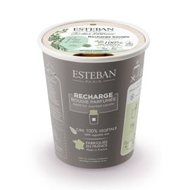 Recharge pour bougie 180g fleur d'aloe