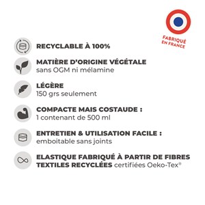 Fillgood - lunchbox végétale vert anis