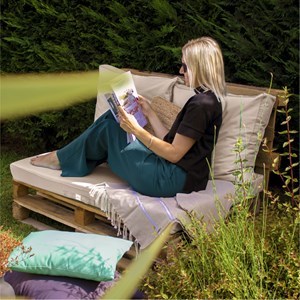 Kit coussins de palette déhoussables