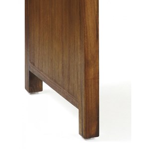 Bureau 3 tiroirs bronze bois-bronze