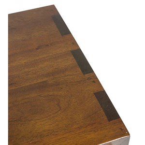 Meuble escalier 4 tiroirs bronze bois