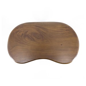 Table de chevet 2 tiroirs bronze bois