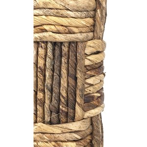 Miroir rotin rotin marron - décoration