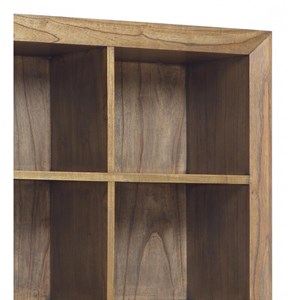 Bibliothèque 6 tiroirs bronze