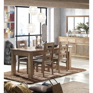 Bahut 4 tiroirs bronze bois-bronze