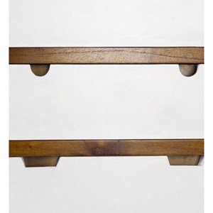 Chiffonnier 4 tiroirs bronze bois-bronze