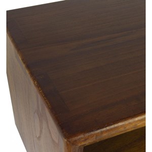 Table de chevet 1 tiroir bronze