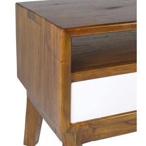 Meuble tv 4 tiroirs bronze bois-bronze