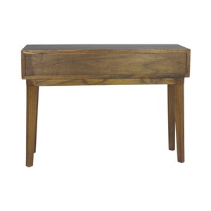 Console 3 tiroirs bronze bois-bronze