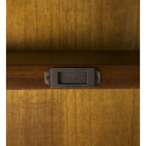 Vaisselier 6 tiroirs bronze bois-bronze