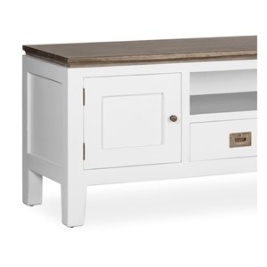 Meuble tv 3 tiroirs bronze bois-bronze