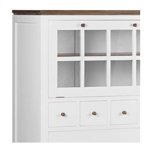 Commode 6 tiiroirs bronze bois-bronze