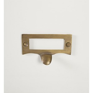 Table de chevet 3 tiroirs bronze