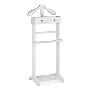 Valet de chambre 2 tiroirs bronze bois