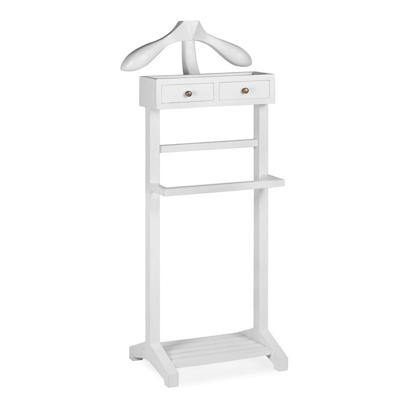 Valet de chambre 2 tiroirs bronze