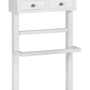 Valet de chambre 2 tiroirs bronze