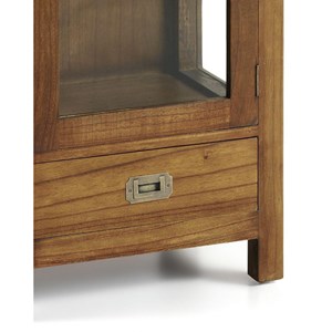 Vaisselier 1 tiroir bronze bois-bronze