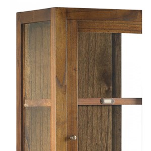 Vaisselier 4 tiroirs bronze bois marron