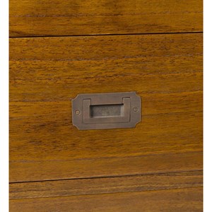 Meuble escalier 4 tiroirs bronze