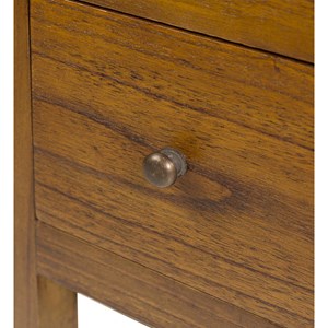 Meuble escalier 4 tiroirs bronze