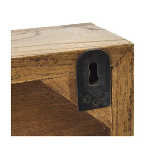 Meuble à clés bronze bois-bronze marron