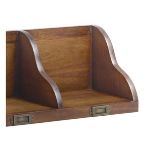 Etagère bronze bois-bronze marron -