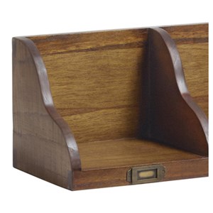 Etagère bronze bois-bronze marron -