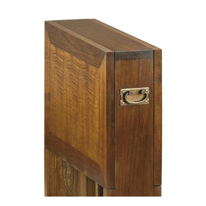 Table à manger bronze bois marron -