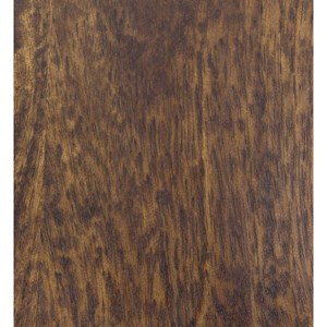 Bureau 2 tiroirs bois marron -