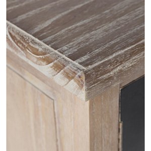 Meuble tv 1 tiroir bronze bois-bronze