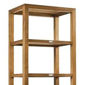 Bibliothèque 2 tiroirs bronze