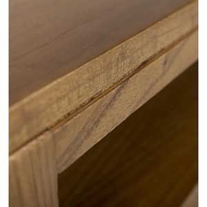 Meuble tv 3 tiroirs bronze bois-bronze