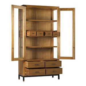 Vaisselier 8 tiroirs metal bois-métal