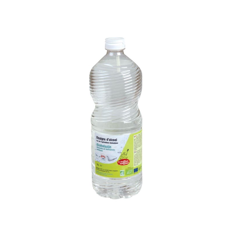 Vinaigre d'alcool bio 8° 1 litre