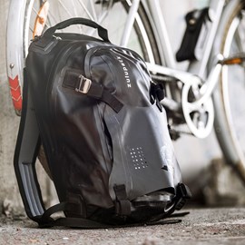 Sac à dos vélo imperméable 25l - bandit