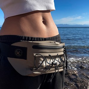 Sac banane étanche 0,5l - froggy Gris