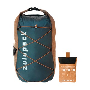 Sac à dos pliable imperméable 12l-quokka Marron