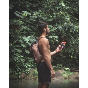 Sac à dos pliable imperméable 12l-quokka Marron