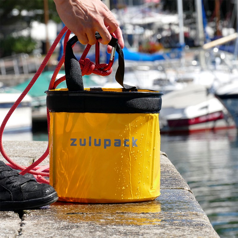 Seau souple & pliable 15l zulupack