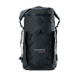 Sac à dos étanche poche à eau 25l-triton Noir