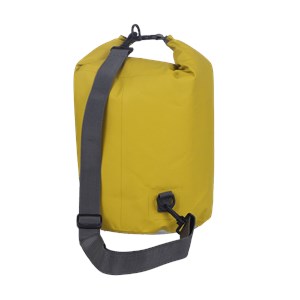 Sac tube étanche 15l fond transparent Jaune