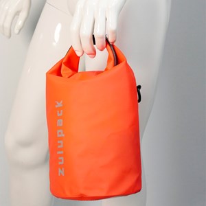 Sac tube étanche 3l fond transparent Orange