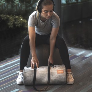 Sac de sport imperméable 16l tpu - yoggy Camel