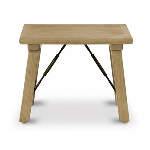 Table de chevet bois marron - odénie