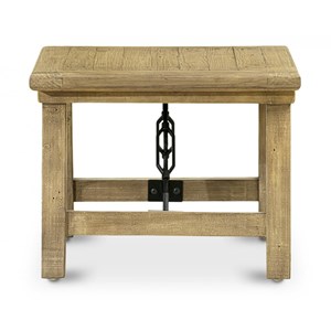 Table de chevet bois marron - odénie