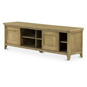 Meuble tv bois marron - valiana