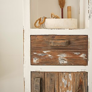 Colonne en pin recyclé fsc mixte